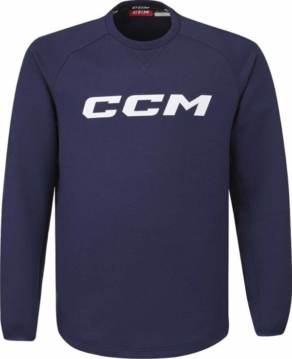 CCM CCM Locker Room Fleece Crew SR Navy XS SR