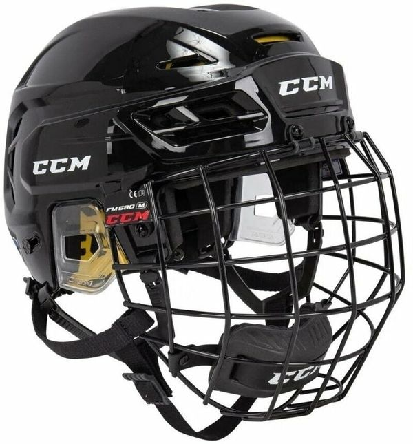 CCM CCM Tacks 210 Combo SR Črna L Hokejska čelada