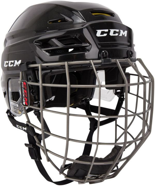 CCM CCM Tacks 310 Combo SR Črna L Hokejska čelada