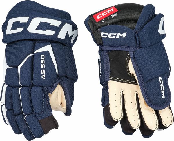CCM CCM Tacks AS 580 JR 12 Navy/White Hokejske rokavice