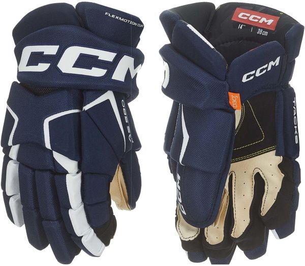 CCM CCM Tacks AS 580 SR 14 Navy/White Hokejske rokavice
