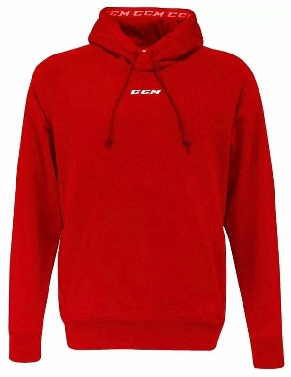 CCM CCM Team Fleece Pullover Hoodie Red L