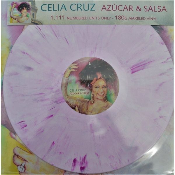 Celia Cruz Celia Cruz - Azúcar & Salsa (Limited Edition) (Numbered) (Marbled Pink Coloured) (LP)