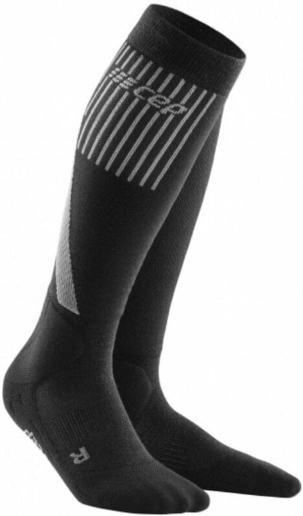 CEP CEP WP205U Winter Compression Tall Socks Black II Tekaške nogavice
