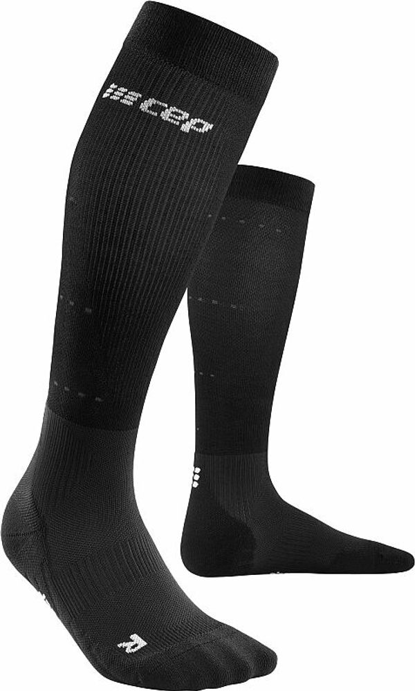CEP CEP WP20T Recovery Tall Socks Women Black/Black IV Tekaške nogavice