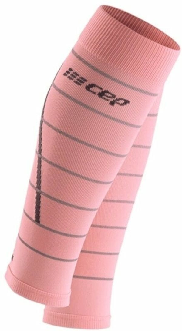 CEP CEP WS401Z Compression Calf Sleeves Reflective Light Pink II Prevleke za tekaške copate