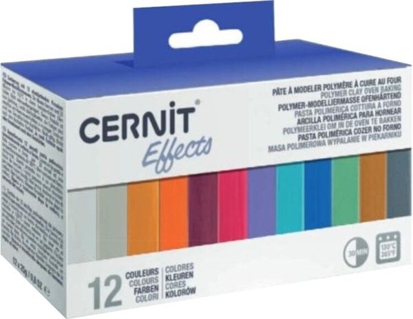 Cernit Cernit Polymer Clay Kit Polimerna masa Effects 12 x 25 g
