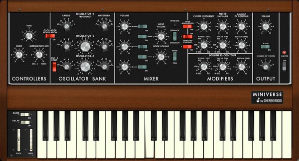 Cherry Audio Cherry Audio Miniverse Synthesizer (Digitalni izdelek)