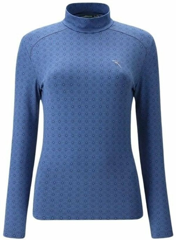 Chervo Chervo Tribal Womens Turtleneck Blue Jacquard 34