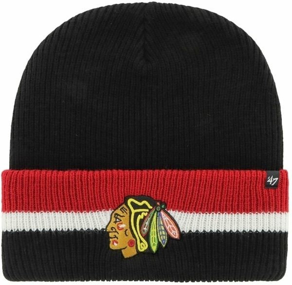 Chicago Blackhawks Chicago Blackhawks Split Cuff Knit Black UNI Zimska kapa