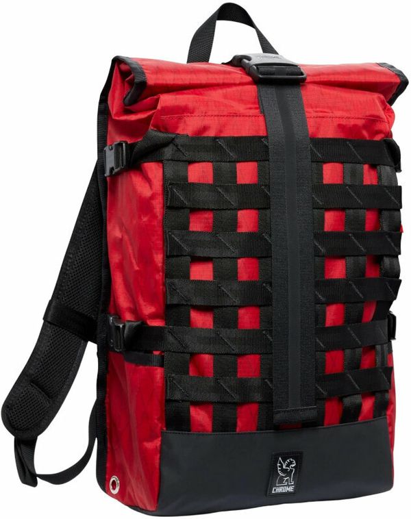 Chrome Chrome Barrage Cargo Backpack Red X 18 - 22 L Nahrbtnik