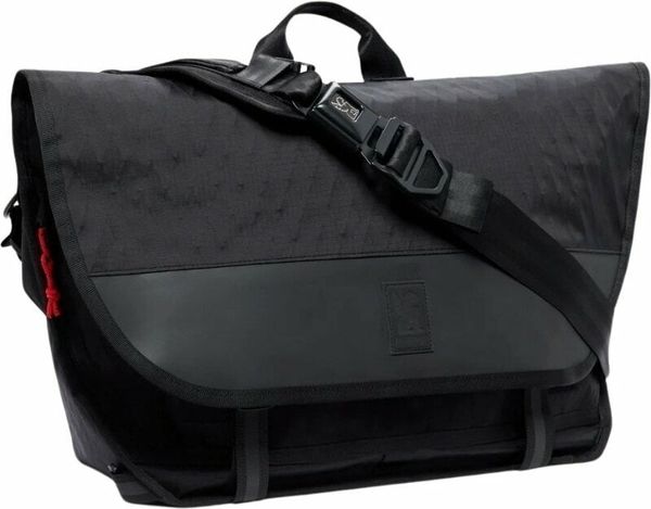 Chrome Chrome Buran III Messenger Bag Reflective Black X 24 L Nahrbtnik