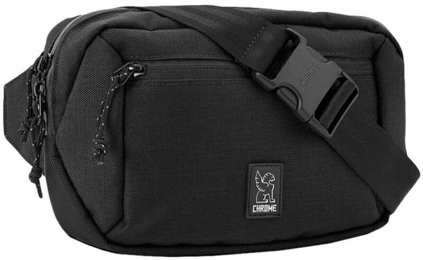 Chrome Chrome Ziptop Waistpack Black Torba za okoli pasu