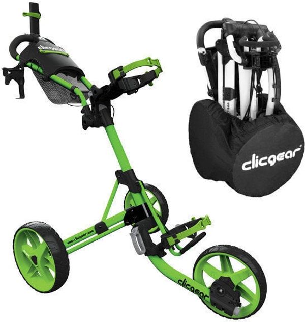 Clicgear Clicgear Model 4.0 SET Matt Lime Ročni voziček za golf