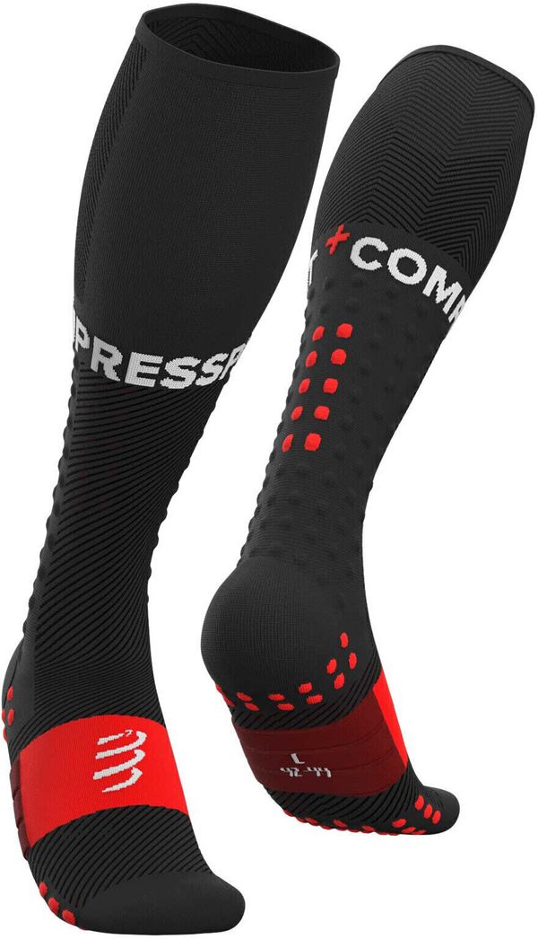 Compressport Compressport Full Socks Run Black T1 Tekaške nogavice