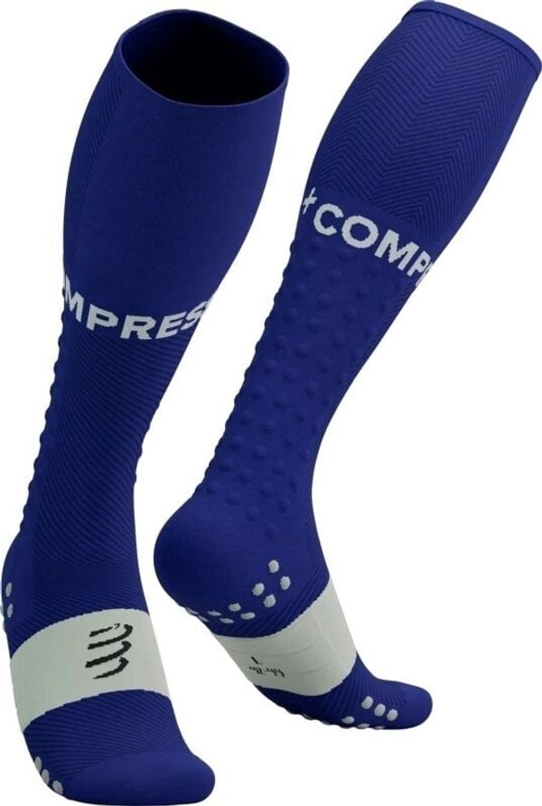 Compressport Compressport Full Socks Run Dazzling Blue/Sugar Swizzle T1 Tekaške nogavice