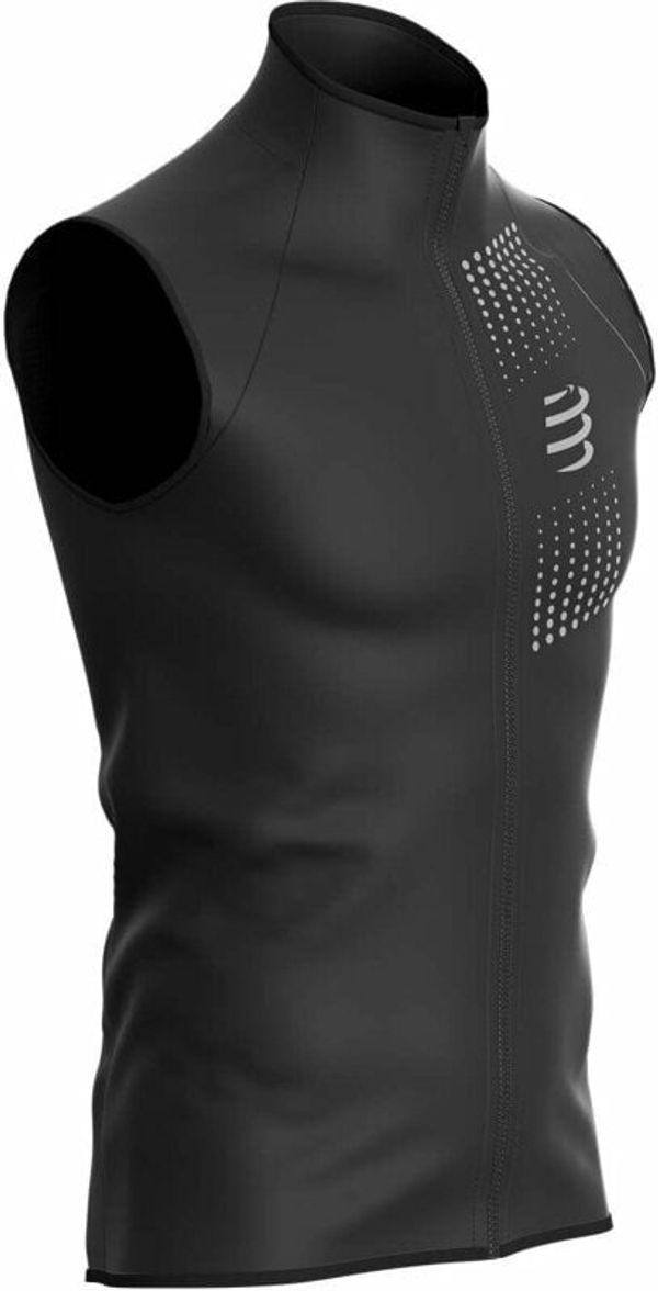 Compressport Compressport Hurricane Windproof Vest M Ebony M Tekaška jakna