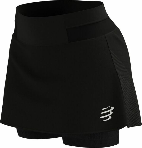 Compressport Compressport Performance Skirt W Black M Tekaške kratke hlače