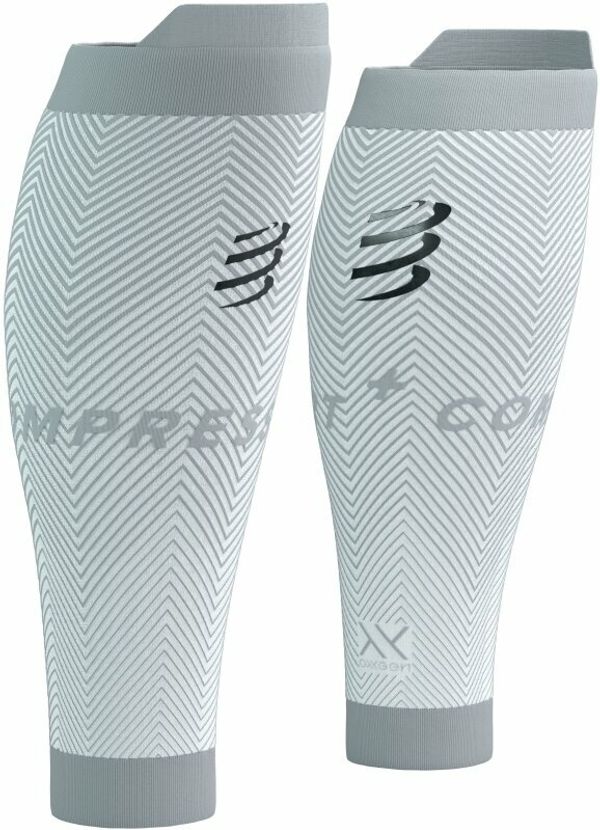 Compressport Compressport R2 Oxygen White/Nebel Grey T2 Prevleke za tekaške copate