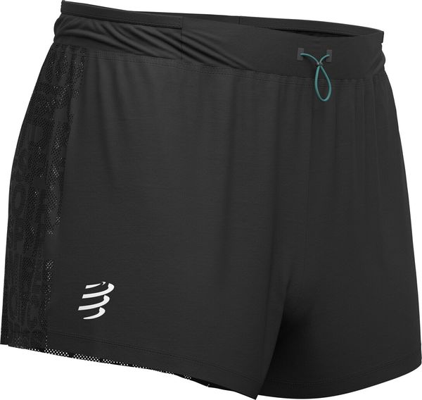 Compressport Compressport Racing Split Short Black XL Tekaške kratke hlače