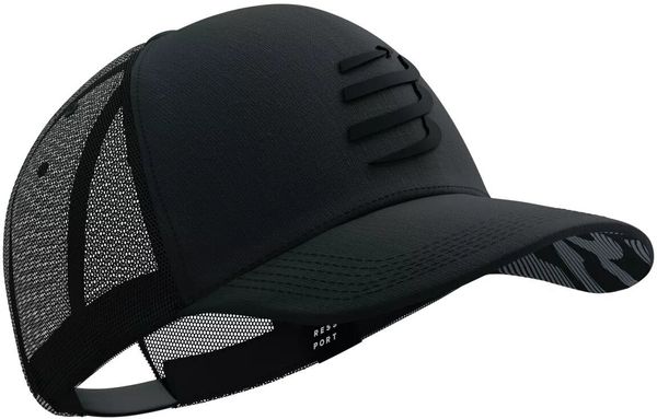 Compressport Compressport Trucker Cap Black/Black Reflective UNI Tekaška kapa