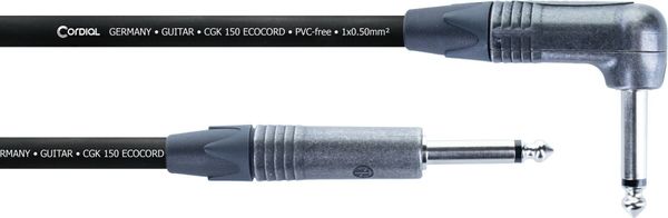 Cordial Cordial Ecocord PR 3 m Ravni - Kotni Instrumentalni kabel