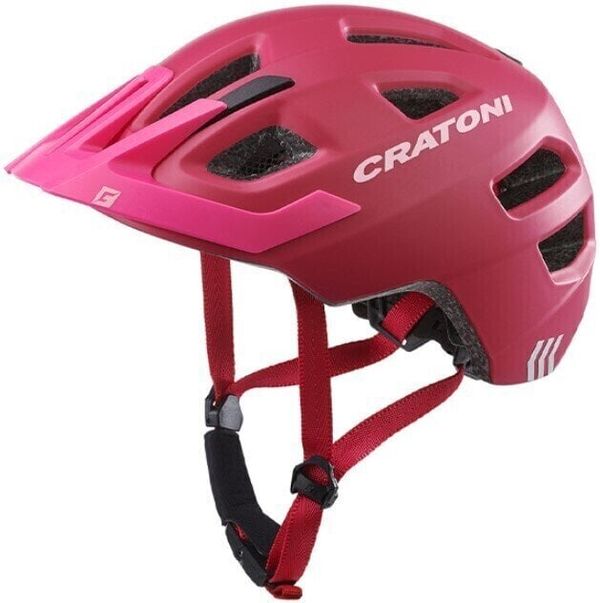 Cratoni Cratoni Maxster Pro Pink/Rose Matt 51-56-S-M Otroška kolesarska čelada