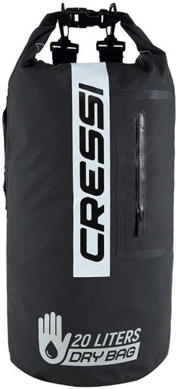 Cressi Cressi Dry Bag Bi-Color Black/Black 20L