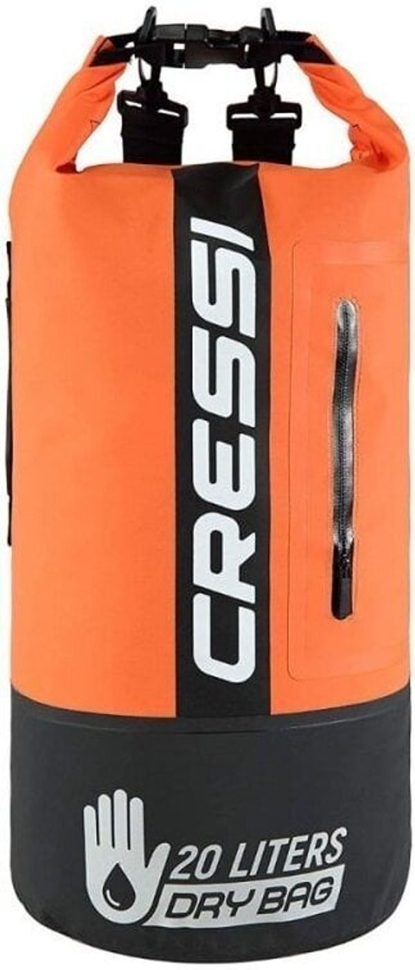 Cressi Cressi Dry Bag Bi-Color Black/Orange 20L