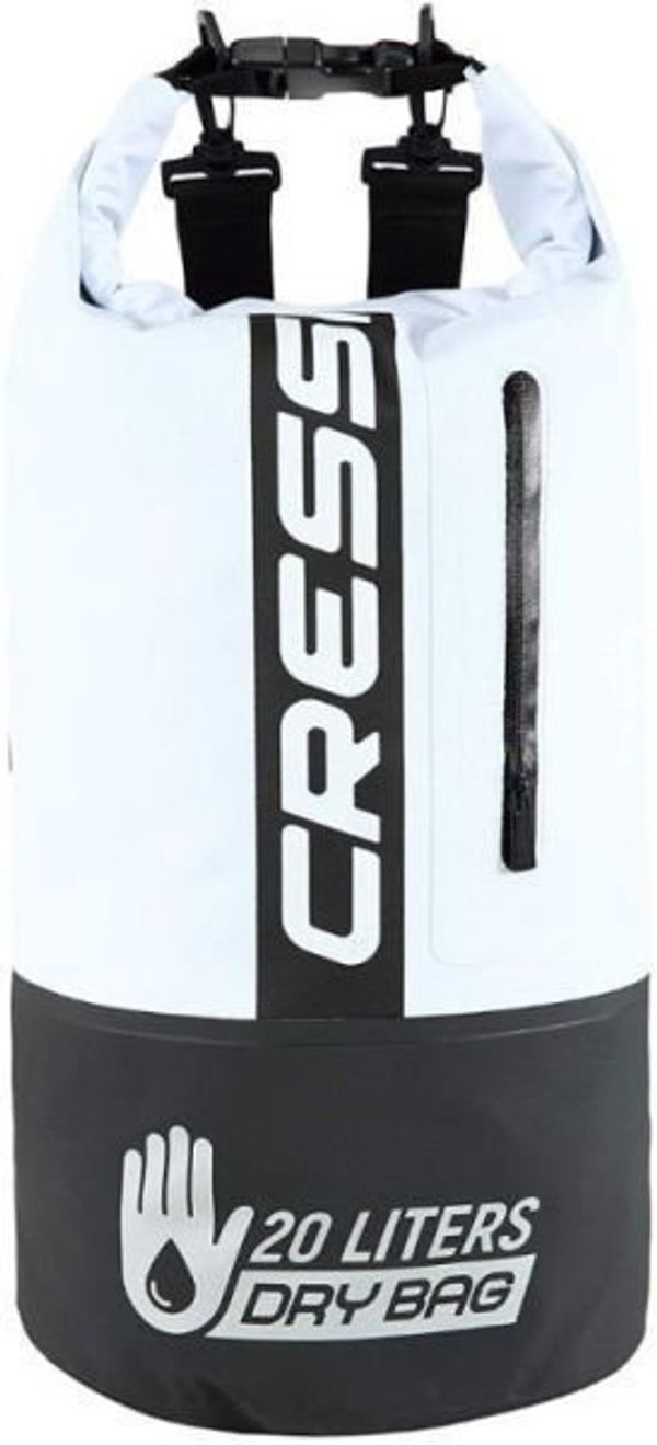 Cressi Cressi Dry Bag Premium 20L Bi-Color Black White