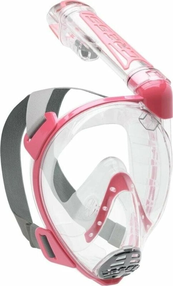 Cressi Cressi Duke Dry Full Face Mask Clear/Pink M/L