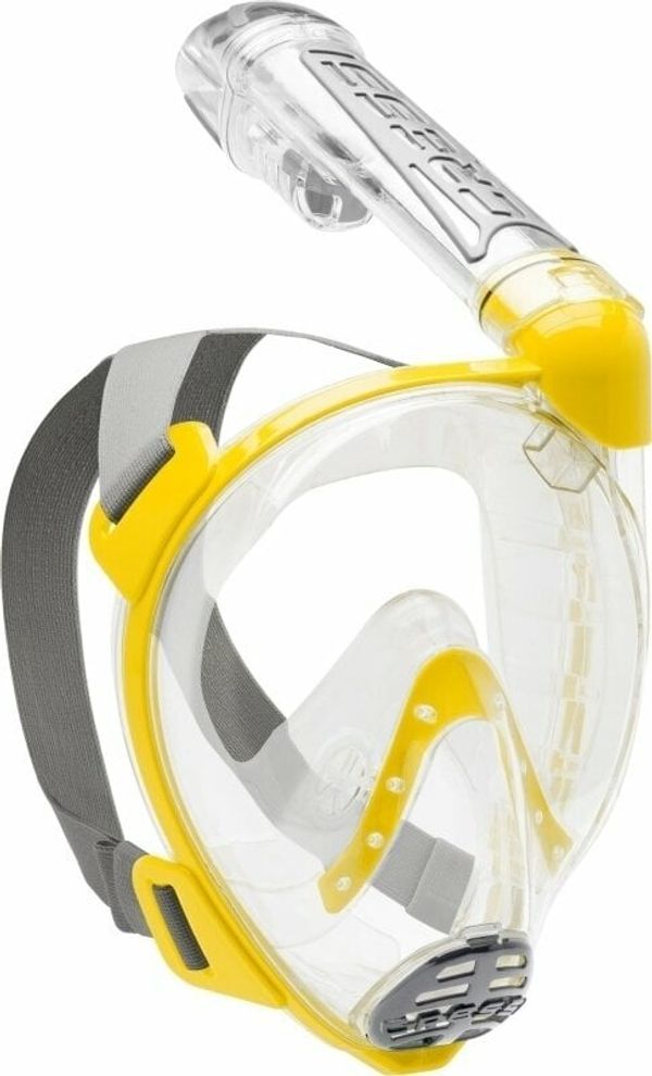 Cressi Cressi Duke Dry Full Face Mask Clear/Yellow S/M