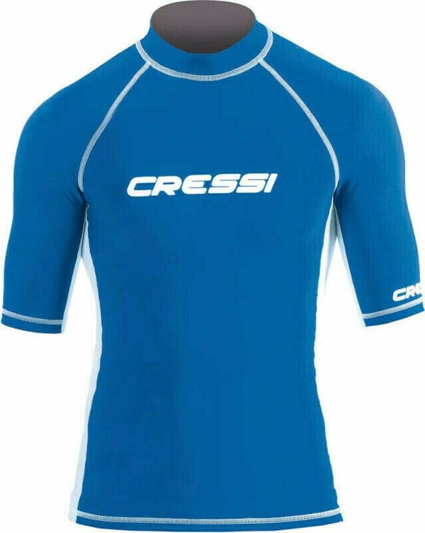 Cressi Cressi Rash Guard Man Majica s kratkimi rokavi Blue L