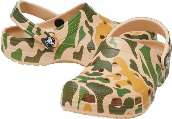 Crocs Crocs Classic Printed Camo Clog Sandali Chai/Tan 36-37