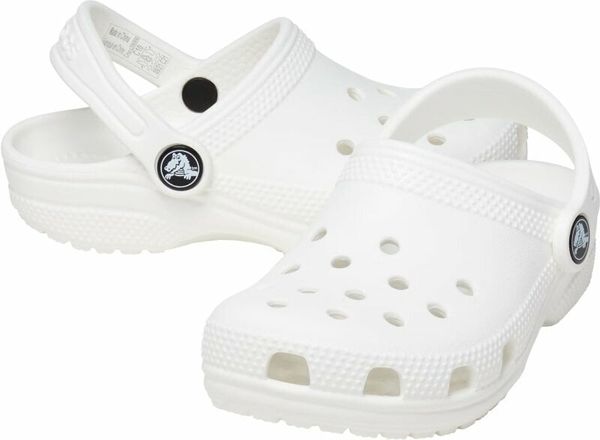 Crocs Crocs Kids' Classic Clog T White 19-20