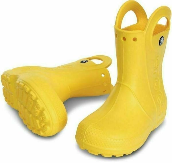 Crocs Crocs Kids' Handle It Rain Boot Yellow 23-24