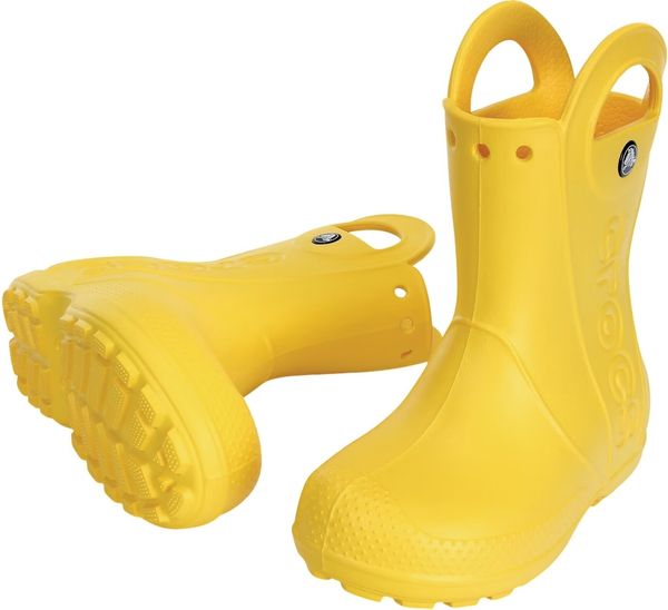 Crocs Crocs Kids' Handle It Rain Gumijasti škornji Yellow 28-29
