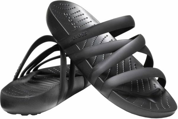 Crocs Crocs Splash Strappy Copati Black 33-34