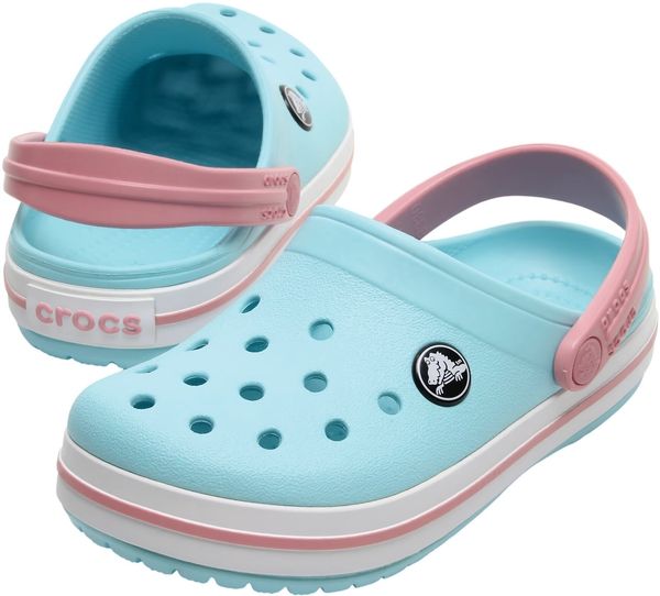 Crocs Crocs Toddler Crocband Clog Sandali Ice Blue/White 24-25