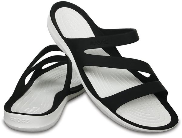 Crocs Crocs Women's Swiftwater Sandal Black/White 39-40