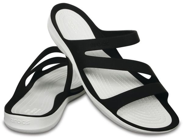 Crocs Crocs Women's Swiftwater Sandal Black/White 42-43