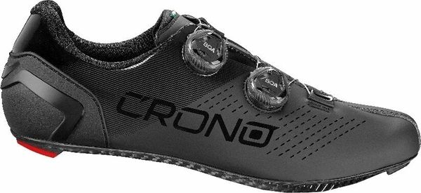 Crono Crono CR2 Road Full Carbon BOA Black 43 Moški kolesarski čevlji