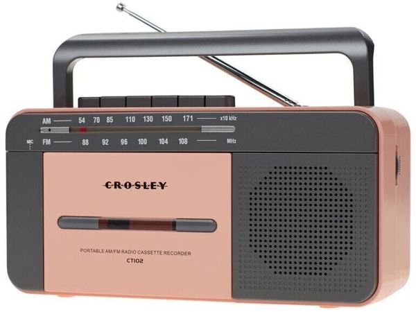 Crosley Crosley Cassette Player Rose Gold