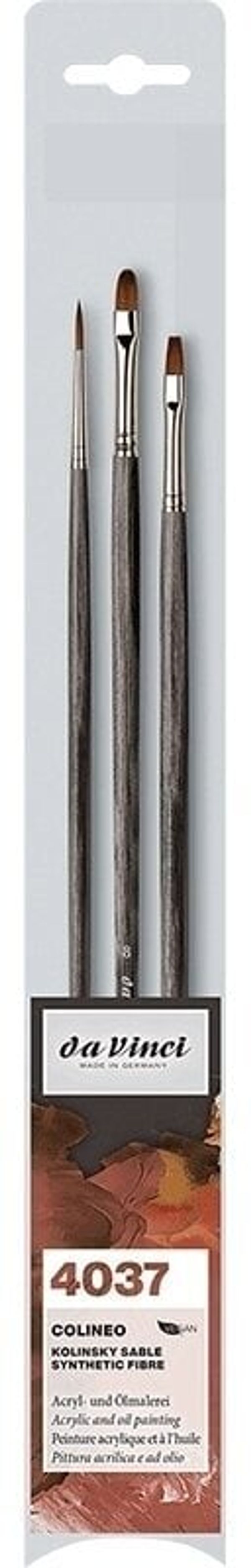 Da Vinci Da Vinci 4037 Colineo Komplet čopičev 3 kos.