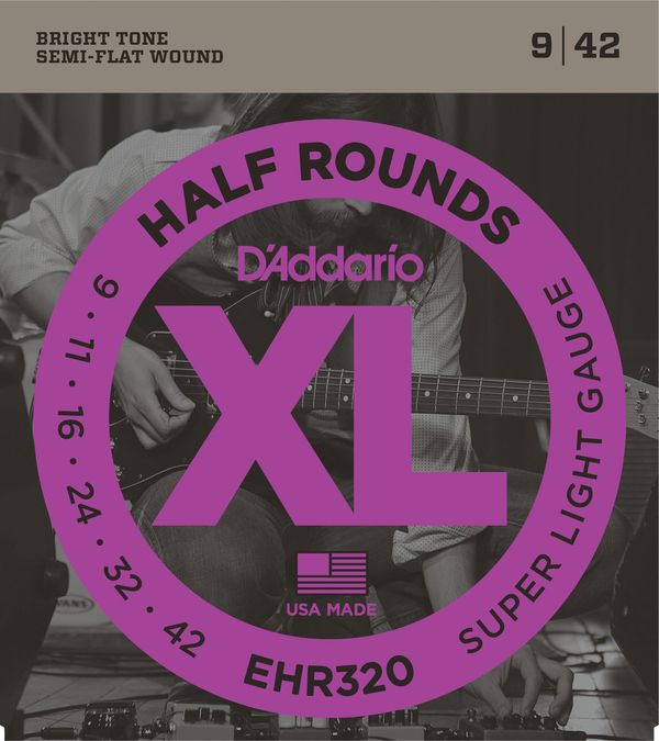 D'Addario D'Addario EHR320 Strune za električno kitaro