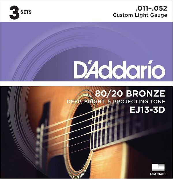 D'Addario D'Addario EJ13-3D