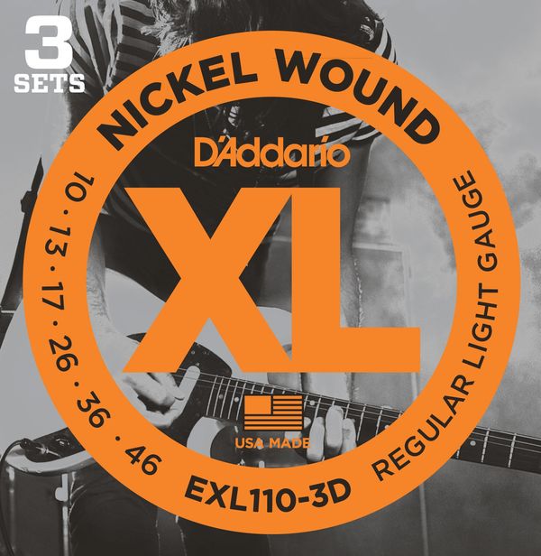 D'Addario D'Addario EXL110-3D