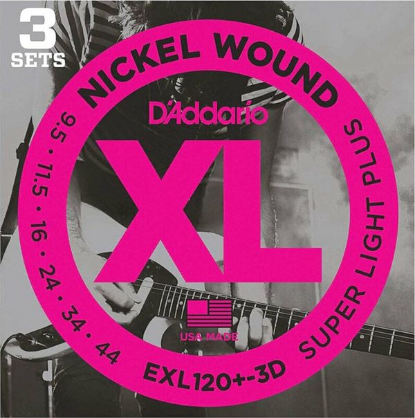 D'Addario D'Addario EXL120+-3D