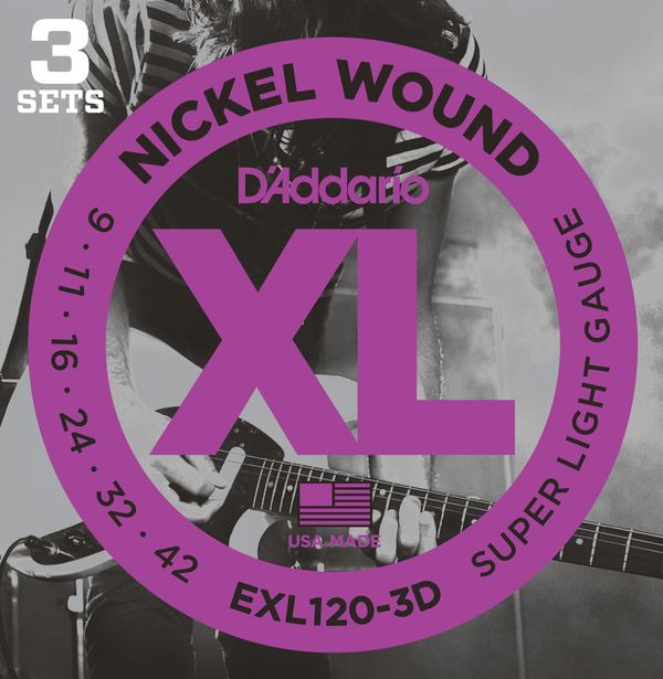 D'Addario D'Addario EXL120-3D