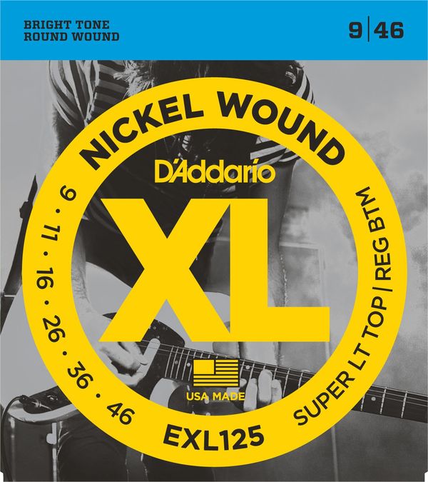 D'Addario D'Addario EXL125 Strune za električno kitaro